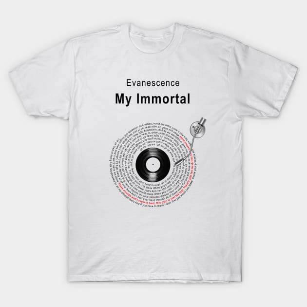 Evanescence t shirt cheap